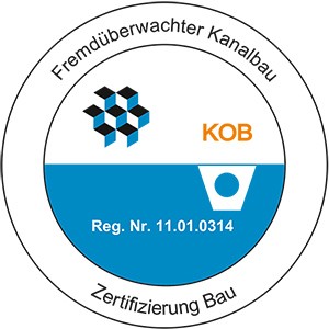 HMH Siegel Fremdüberwachter Kanalbau